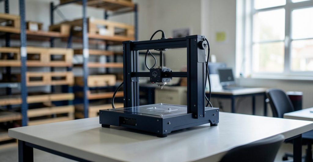Small Batch 3D Printing Uk - Thinglab UK 3D printing editorial illustration