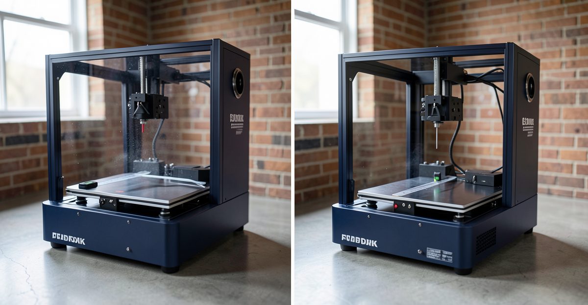 How do the Bambu Lab X1 Carbon and Prusa MK4S compare on specifications? - Thinglab UK 3D printing editorial illustration