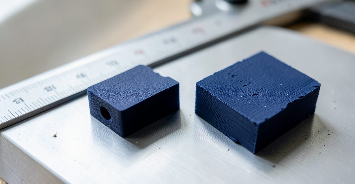 How does SLS nylon compare to FDM-printed nylon? - Thinglab UK 3D printing editorial illustration