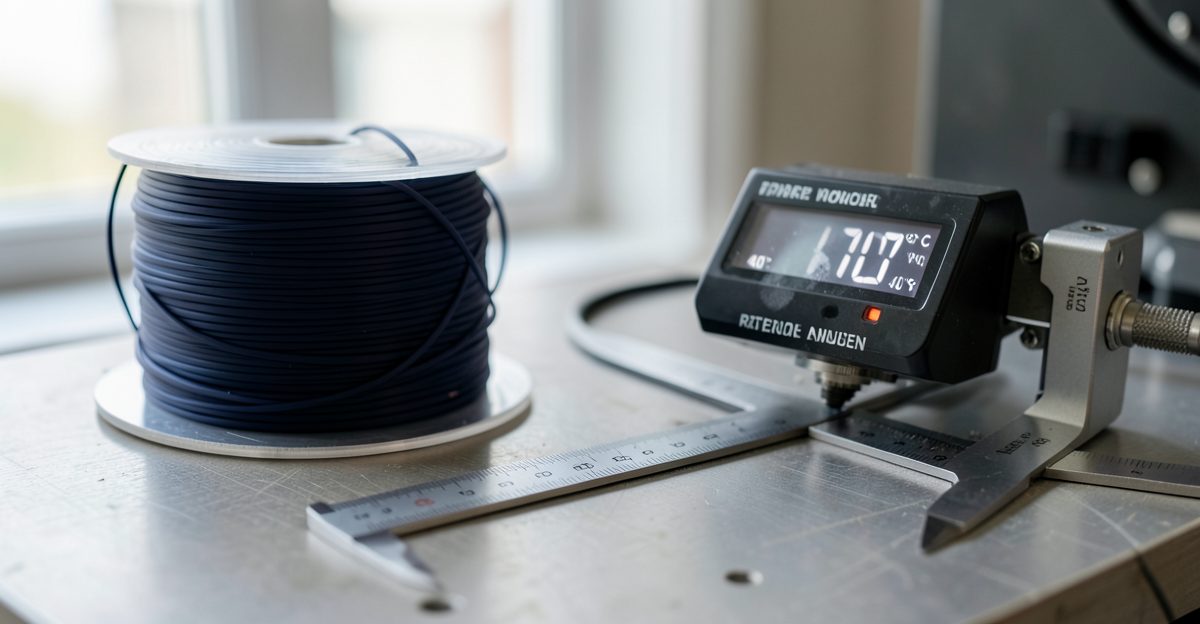 What printing parameters produce good TPU results? - Thinglab UK 3D printing editorial illustration