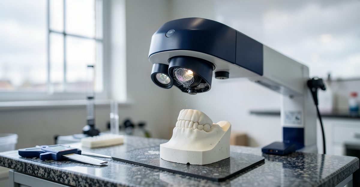 How is 3D scanning used in medical and dental applications? - Thinglab UK 3D printing editorial illustration